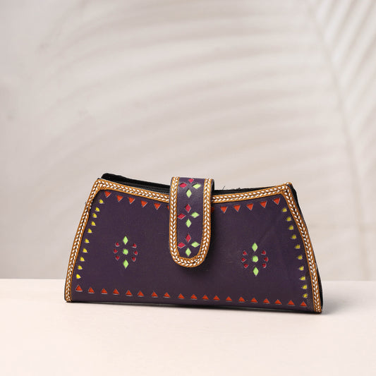 Handcrafted Kutch Leather Clutch / Wallet