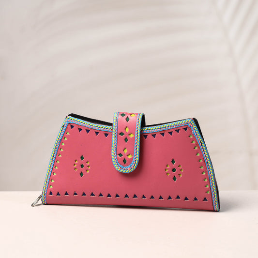 Handcrafted Kutch Leather Clutch / Wallet