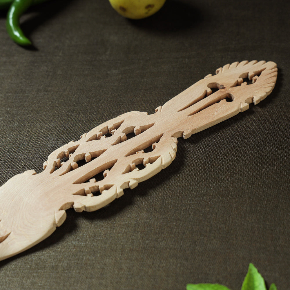 Udayagiri Wooden Serving Kajur Fork 16