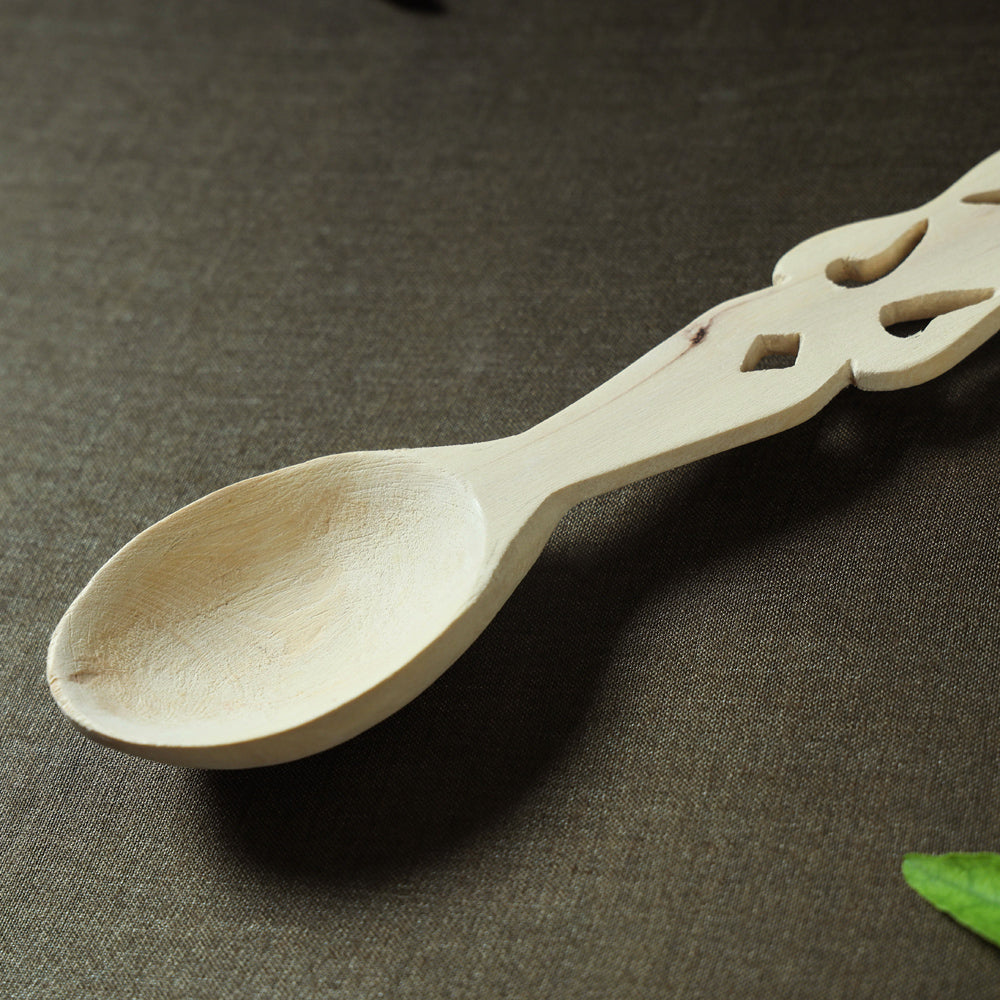Udayagiri Wooden Serving Butterfly Spoon