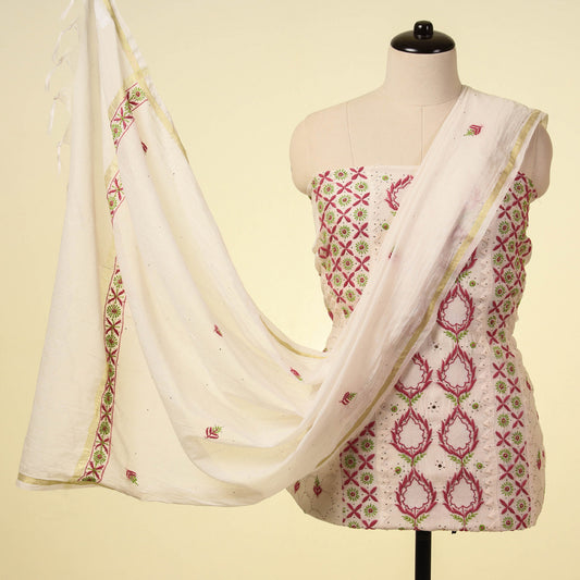 chikankari dress material