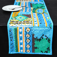 Kantha Work Printed Cotton Table Runner