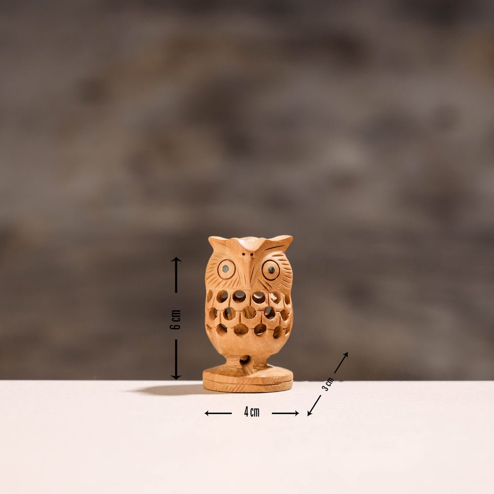 wooden owl