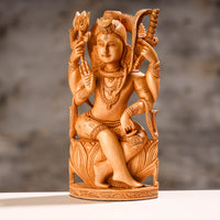 Shiva Wood Sculpture 