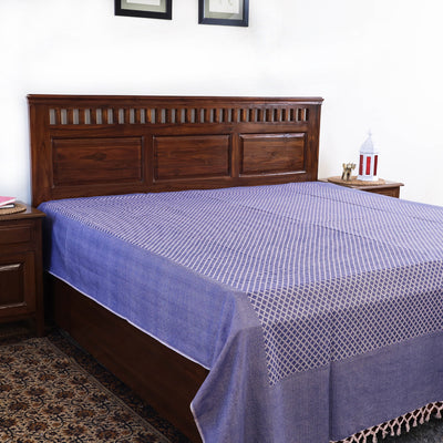 Handloom bed cover