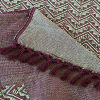 Handloom bed cover