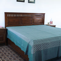 Handloom bed cover