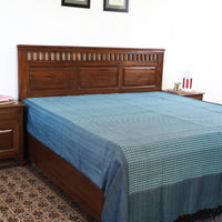 plain double bed cover