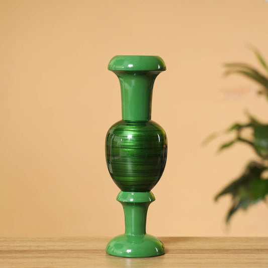 Flower Pot - Handpainted Wooden Home Decor Item