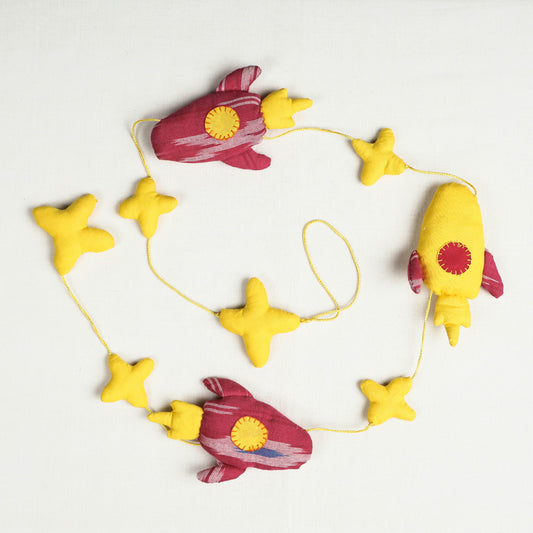 Star & Rocket - Handmade Stuffed Hanging