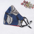  Bagru Block Printed Cotton 3 Layer Snug Fit Face Cover 