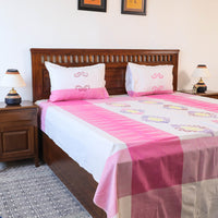 manipuri double bed cover set