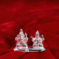 Silver Lakshmi Ganesh 