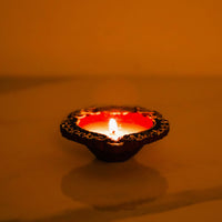 wax filled diyas set