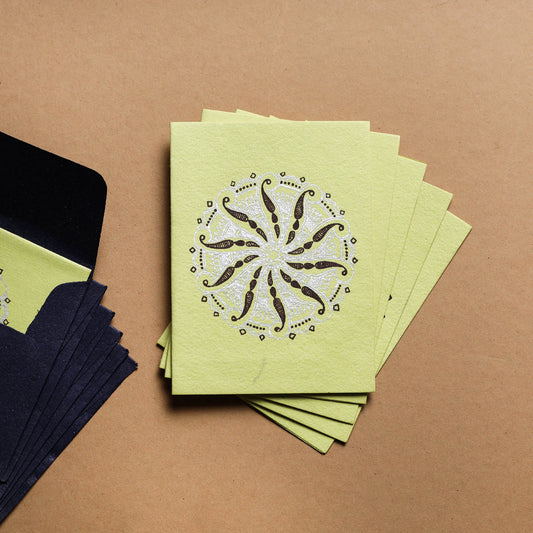 Sukirti Handmade Notecards with Envelopes (Set of 6)