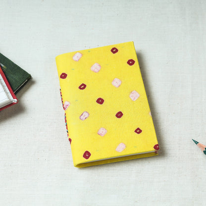 Bandhani Cover Handmade Paper Notebook (5 x 3.5 in)
