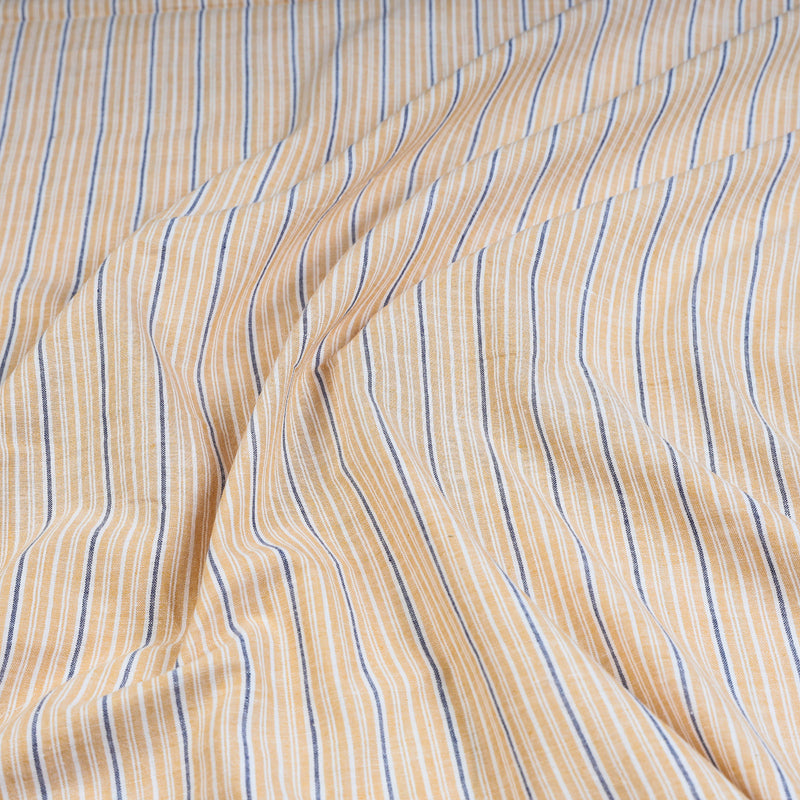 Beige - Bengal Pure Handloom Cotton Fabric