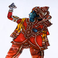 Rama - Tholu Bommalata Leather Puppet Wall Hanging