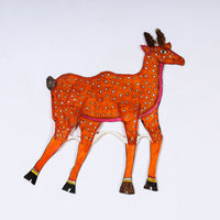 Deer - Tholu Bommalata Leather Puppet Wall Hanging