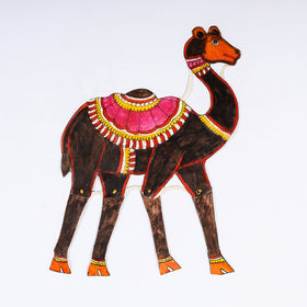  Tholu Bommalata Leather Puppet Wall Hanging l iTokri.com 