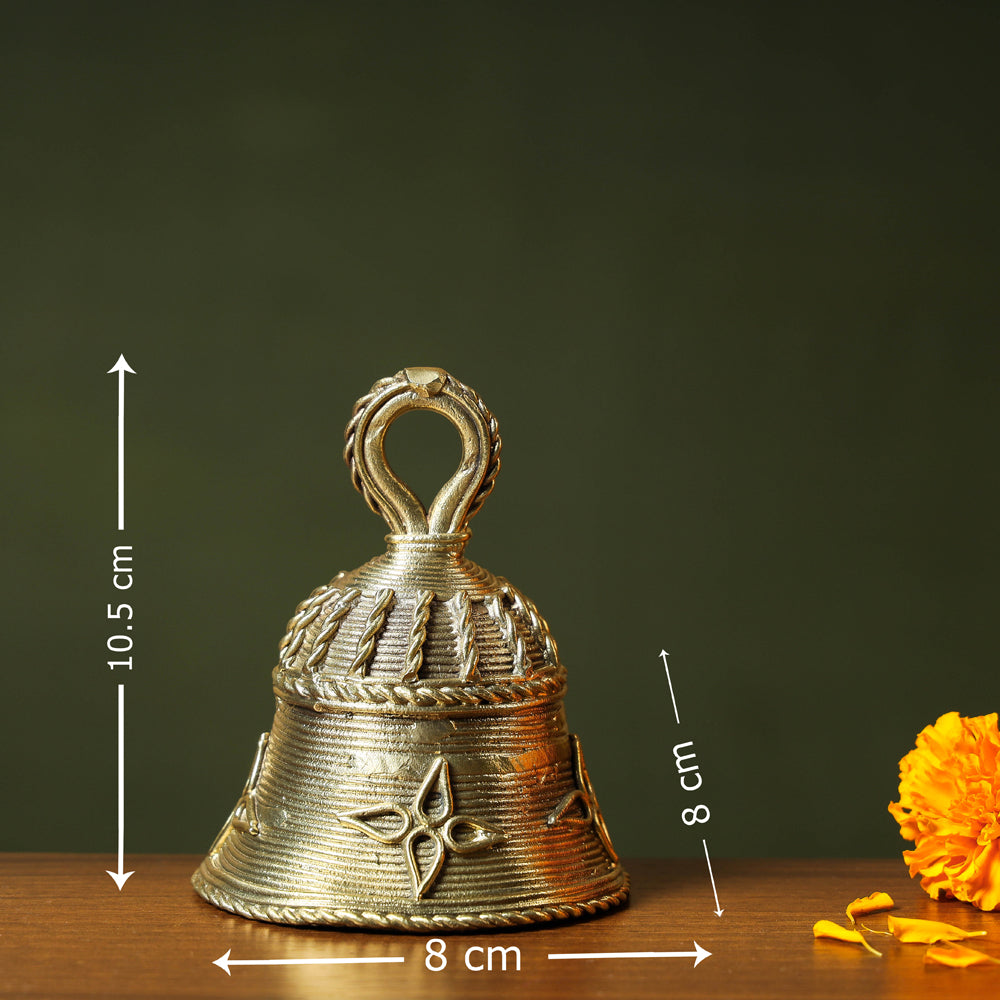 Hanging Bell - Tribal Odisha Dokra Handmade Decor Item