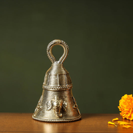Hanging Bell - Tribal Odisha Dokra Handmade Decor Item