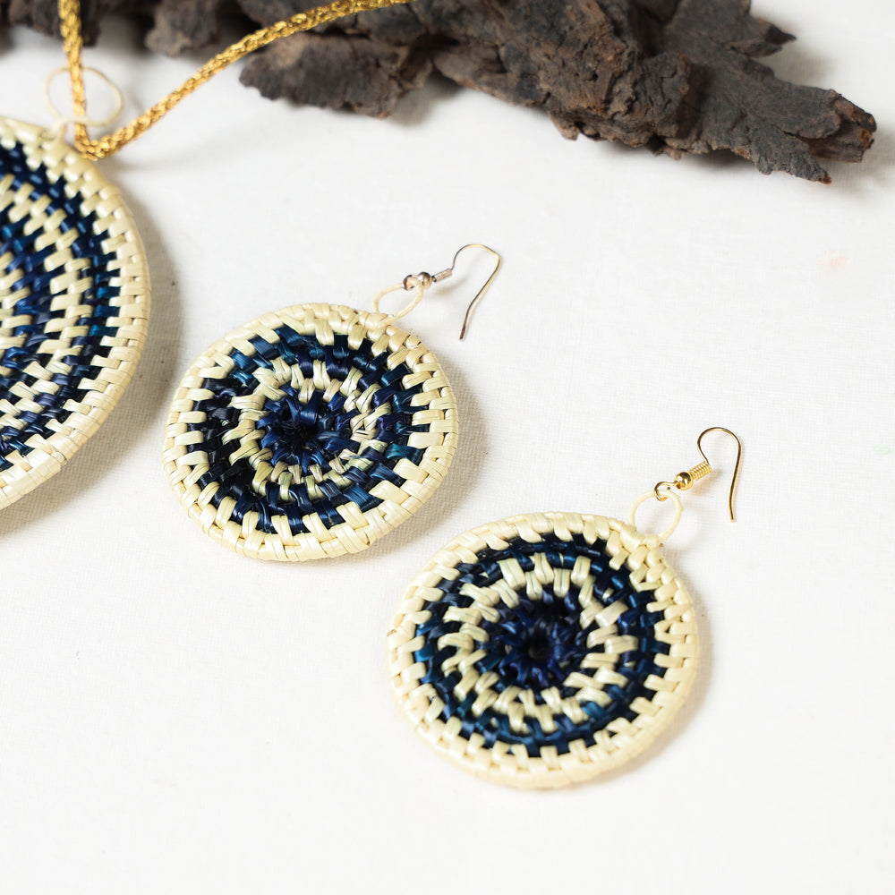 sikki grass necklace set