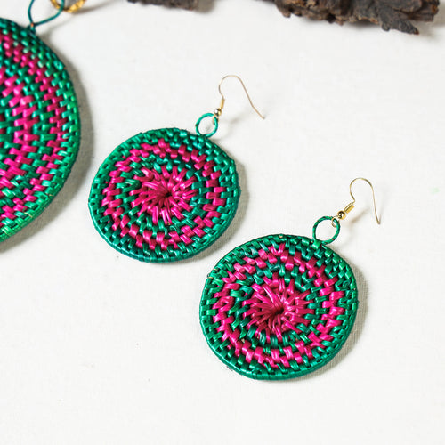 sikki grass necklace set