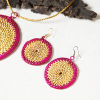 sikki grass necklace set