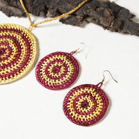 sikki grass necklace set