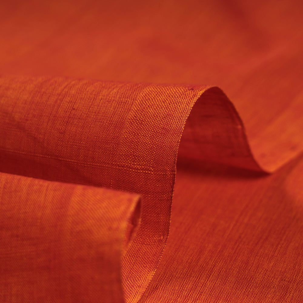 Dark Pastel Red - Original Mangalagiri Handloom Cotton Fabric