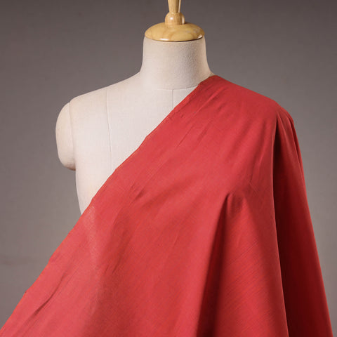 Persian Red - Original Mangalagiri Handloom Cotton Fabric 