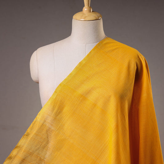 Yellow - Original Mangalagiri Handloom Cotton Fabric