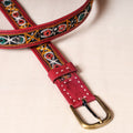  Mirror Work Kutch Embroidery Pure Leather Belt 