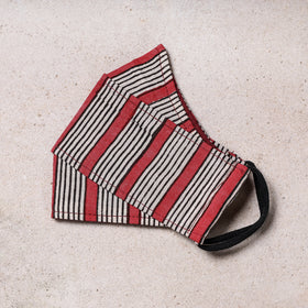  Bagru Block Printed Cotton 3 Layer Maska Snug Fit Face Cover 