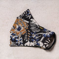  Bagru Block Printed Cotton 3 Layer Maska Snug Fit Face Cover 