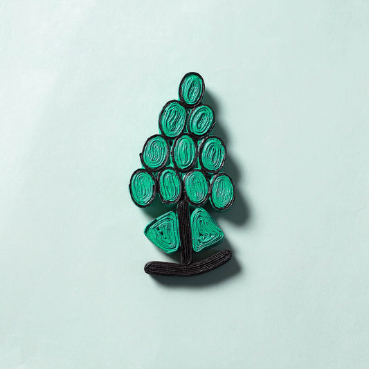 Tree - Handcrafted Upcycled Paper Magnet