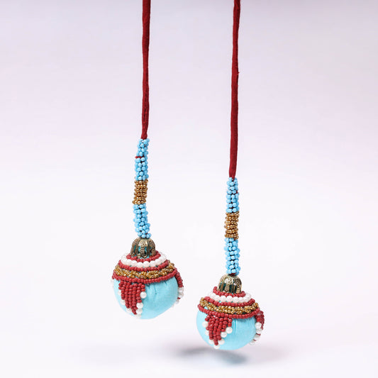 Handmade Beadwork Latkan Tassels for Clothing