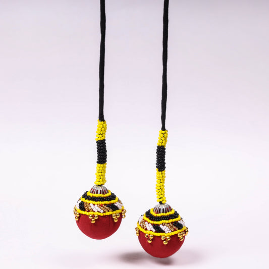 Handmade Beadwork Latkan Tassels for Clothing