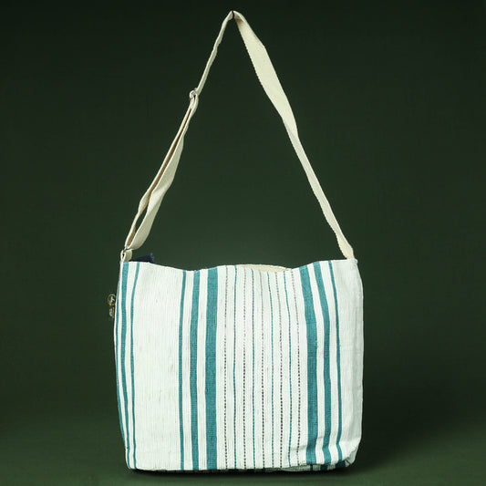 Beige - Upcycled Weave Handmade Sling Bag