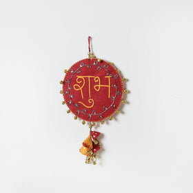  Buy Shubh Labh - Hand Embroidered Ghungroo & Beadwork Hanging 