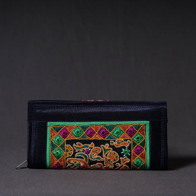 Kutchi Embroidery Mirror Work Clutch