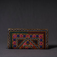 Multicolor - Kutchi Embroidery Mirror Work Clutch