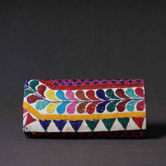 Kutchi Embroidery Handmade Clutch Wallet