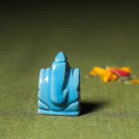 Ganesha - Handmade Ceramic God Idol (1.5 in)