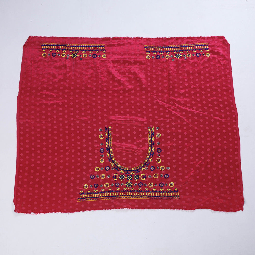 kutch embroidery blouse piece