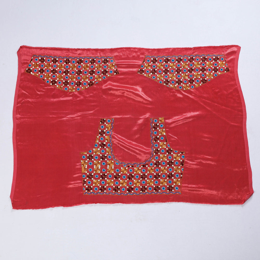 kutch embroidery blouse piece