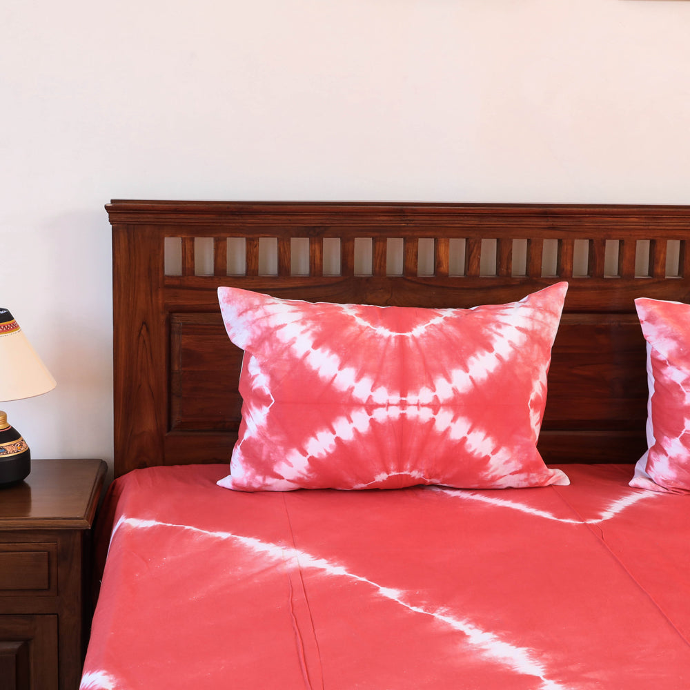 Shibori Double Bed Cover Set