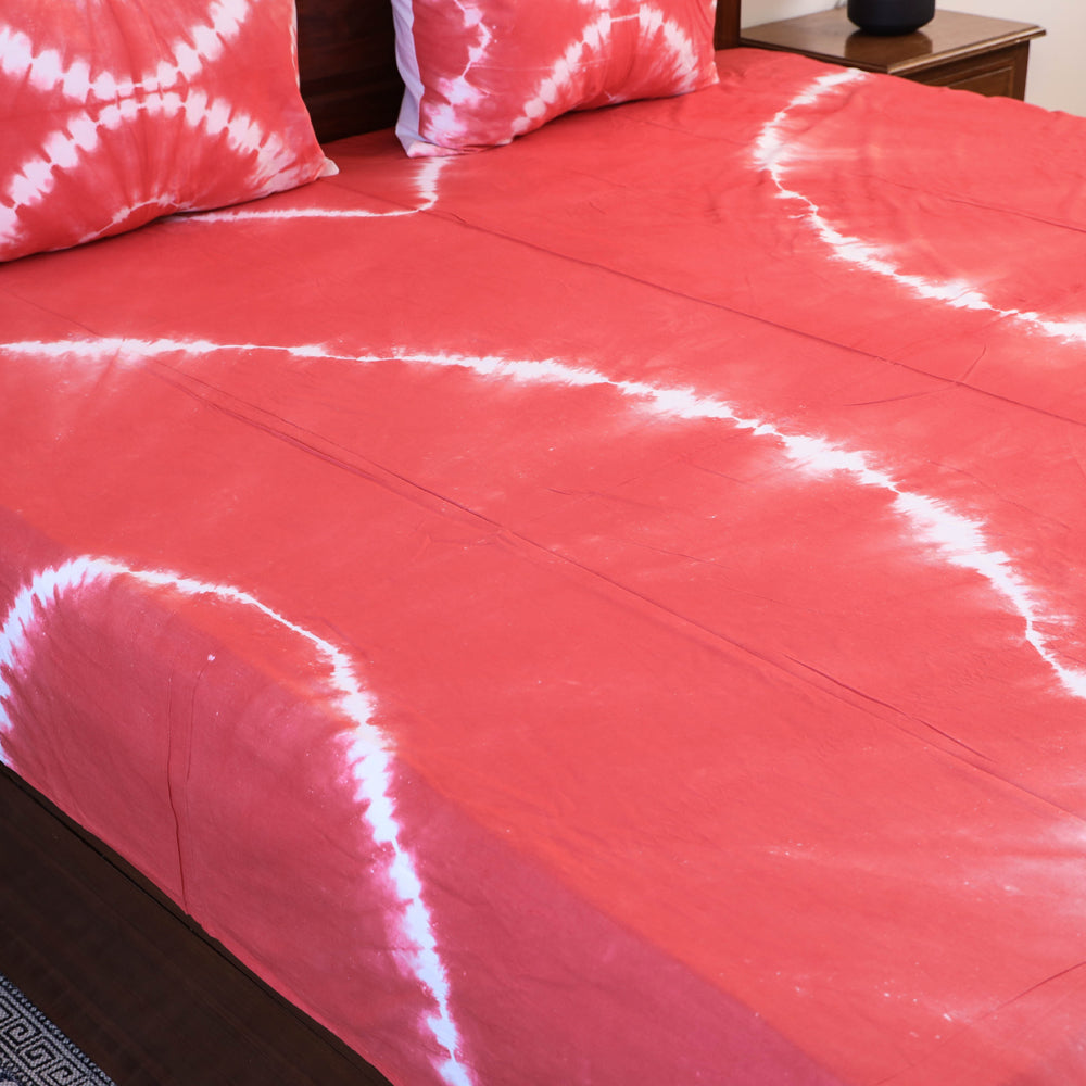 Shibori Double Bed Cover Set