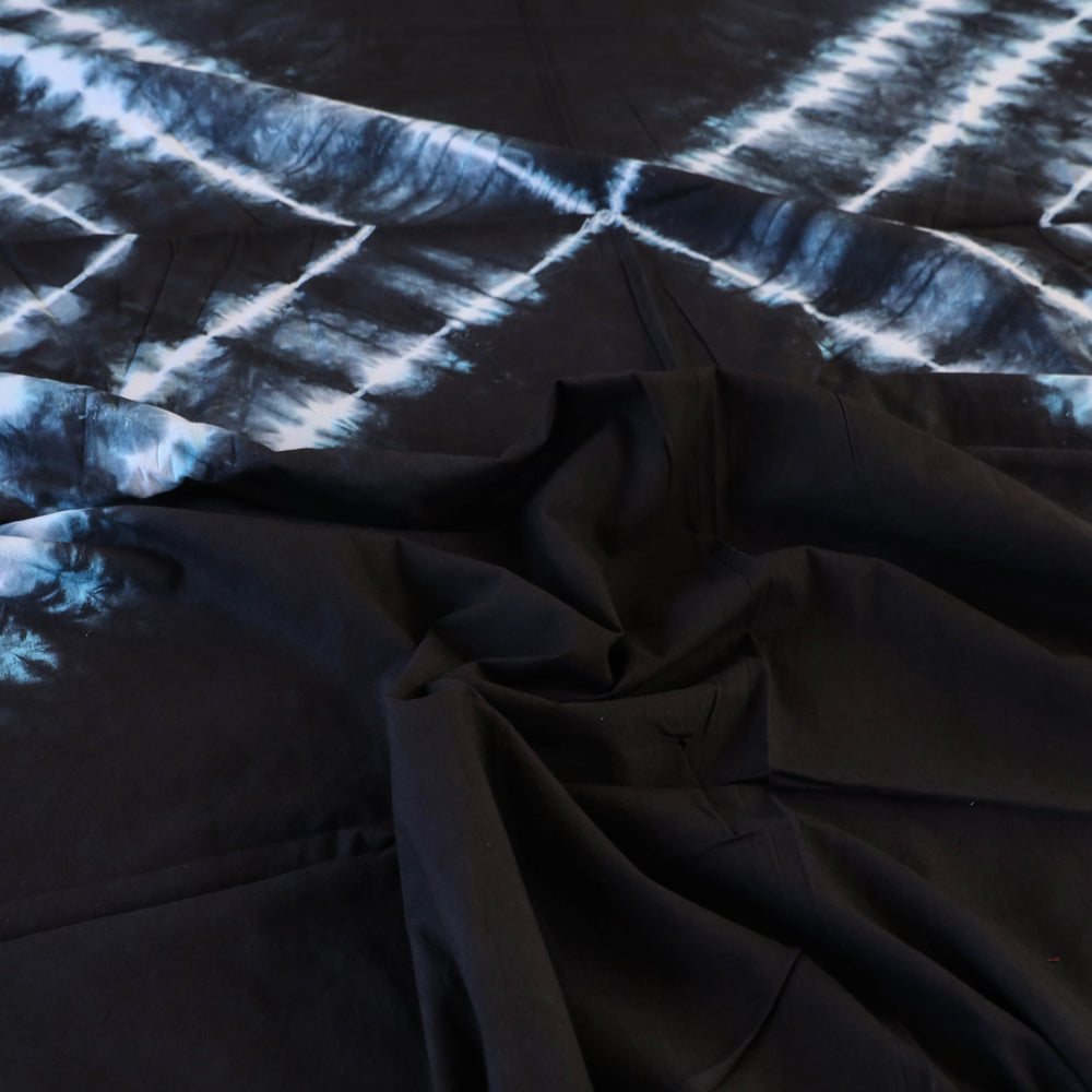 shibori double bed cover set